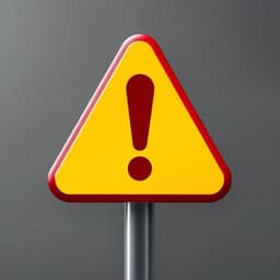 Icono de señal de advertencia